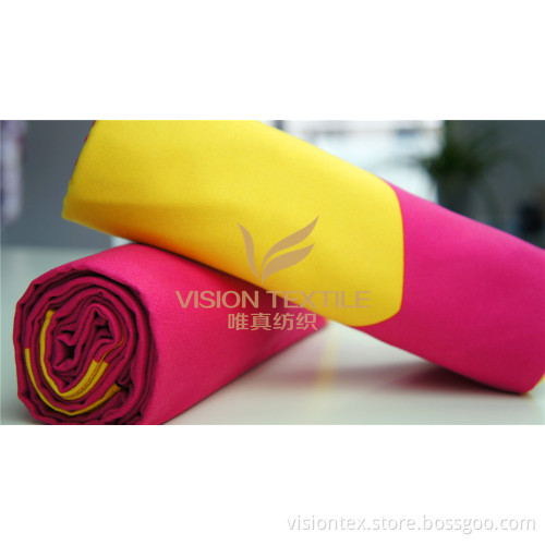 100% MICROFIBER BEACH TOWEL WITH PVC BAG